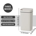 16L Smart Sensor Trash Can with Automatic Lid – Waterproof Waste Bin for Kitchen & Bathroom