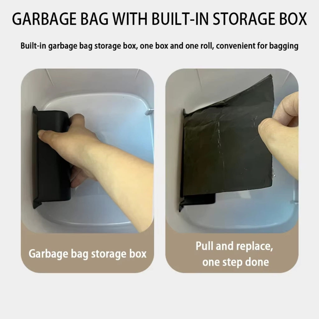 16L Smart Sensor Trash Can with Automatic Lid – Waterproof Waste Bin for Kitchen & Bathroom
