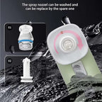 2-in-1 USB-C Rechargeable Electric Oil Sprayer & Dispenser 260ml for Cooking & BBQ