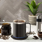 350ml USB Heated Coffee Mug with Smart Cup Warmer for Travel & Office