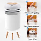 10L Automatic Smart Trash Can with Motion Sensor Lid for Kitchen, Bathroom & Bedroom