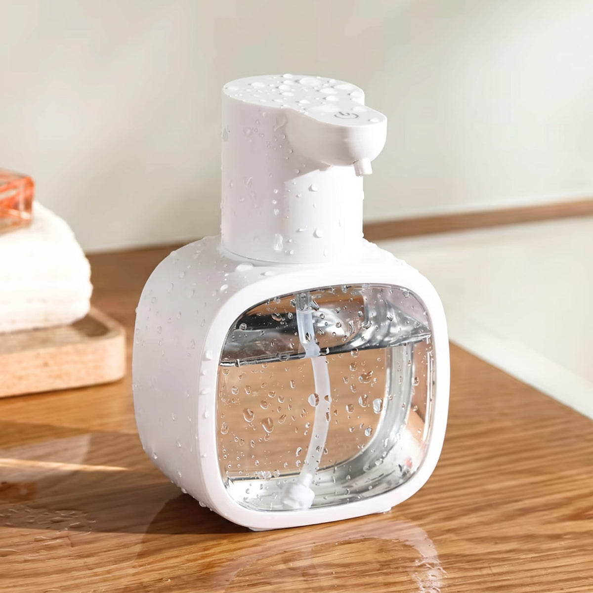 500ml Automatic Foam Soap Dispenser with Touchless Sensor & Rechargeable Design