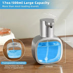 500ml Automatic Foam Soap Dispenser with Touchless Sensor & Rechargeable Design