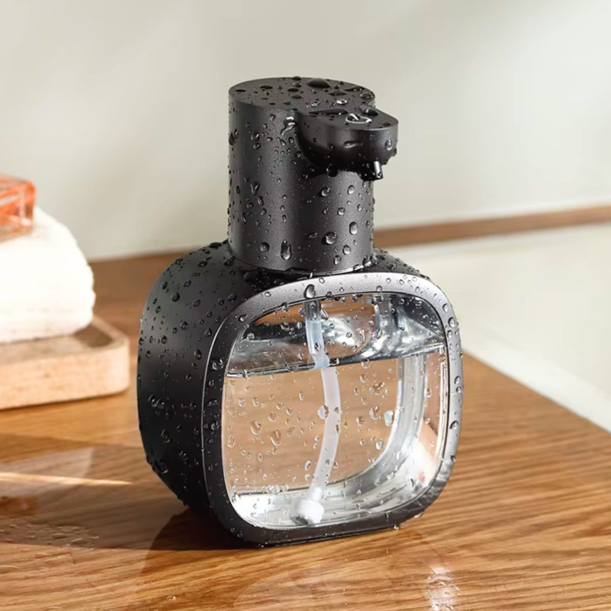 500ml Automatic Foam Soap Dispenser with Touchless Sensor & Rechargeable Design