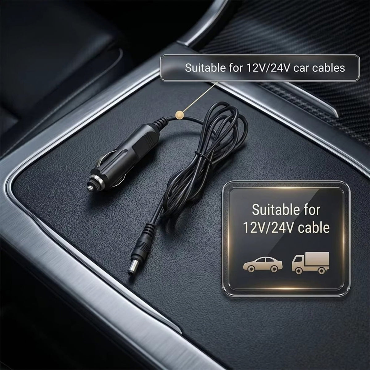 1.5L Electric Heated Lunch Box with 304 Stainless Steel Food Warmer for Car, Truck & Office