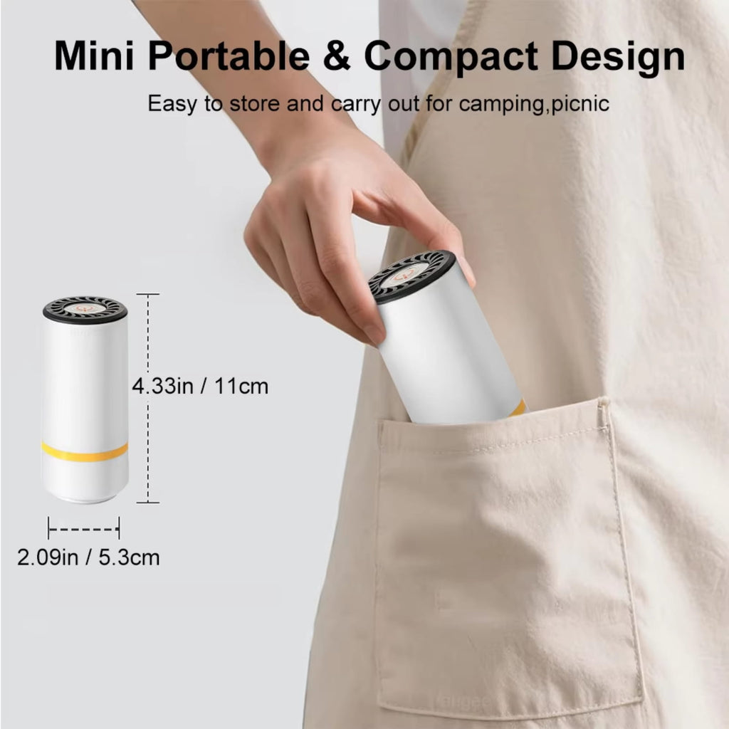 Rechargeable Automatic Vacuum Sealer with Electric Air Pump for Food Storage Bags1