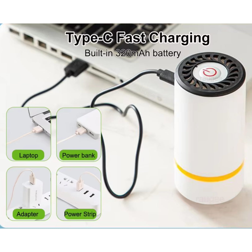 Rechargeable Automatic Vacuum Sealer with Electric Air Pump for Food Storage Bags1