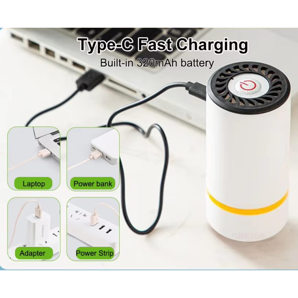 Rechargeable Automatic Vacuum Sealer with Electric Air Pump for Food Storage Bags1