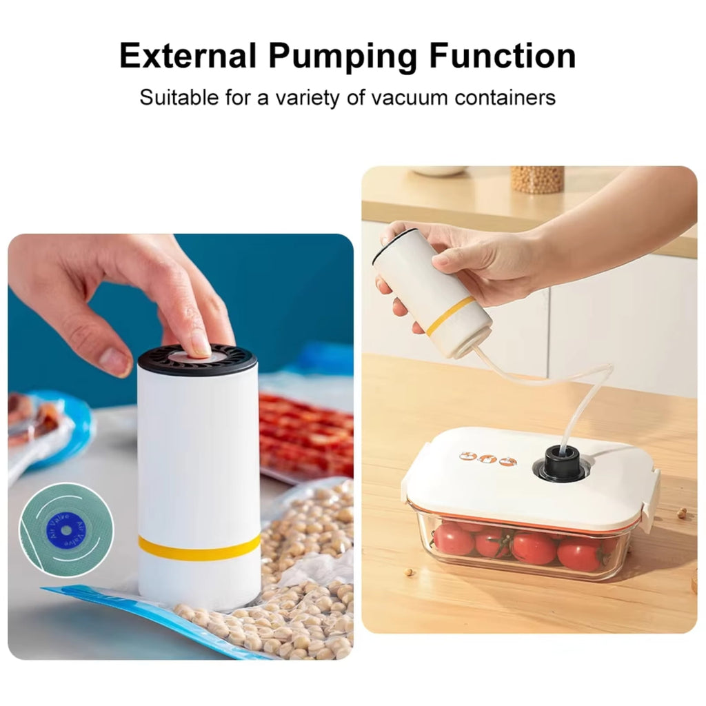 Electric Air Pump Handheld Automatic Air Pump Food Fresh Keeping