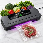 Food Vacuum Sealer Machine with Built-in Cutter & 5 Sealing Modes