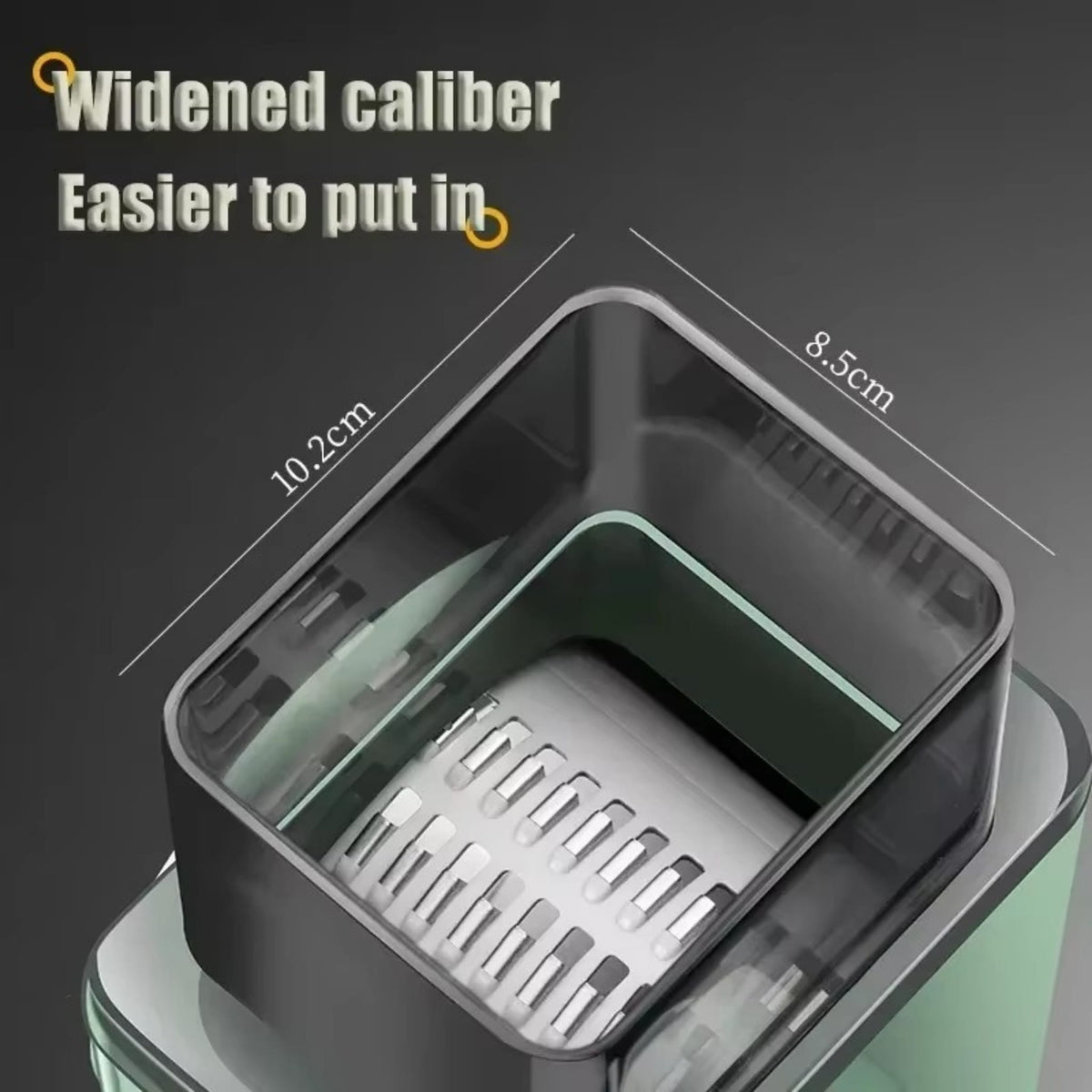 Manual Vegetable Cutter, Slicer, Grater & Shredder for Kitchen Prep 4-in-1