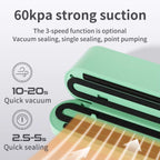 Portable Mini Vacuum Sealer Machine for Food Packaging & Fresh Storage