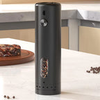 Rechargeable Electric Salt & Pepper Grinder with Adjustable Coarseness