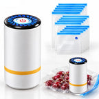 Rechargeable Automatic Vacuum Sealer with Electric Air Pump for Food Storage Bags1