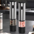 Rechargeable Electric Salt & Pepper Grinder with Adjustable Coarseness