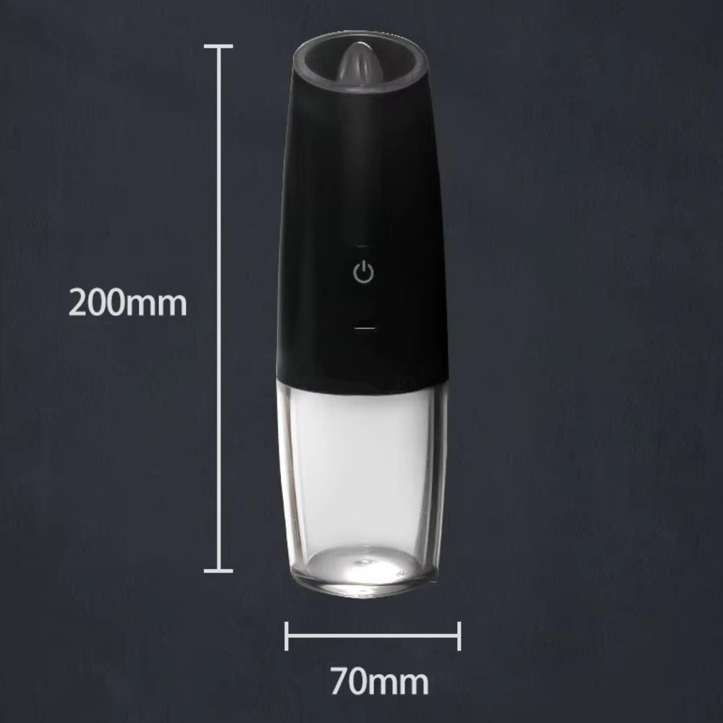 USB Rechargeable Electric Salt & Pepper Grinder with Adjustable Coarseness & Large Capacity