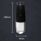 USB Rechargeable Electric Salt & Pepper Grinder with Adjustable Coarseness & Large Capacity
