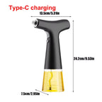 USB Rechargeable Electric Oil Sprayer for Cooking, BBQ & Kitchen Use